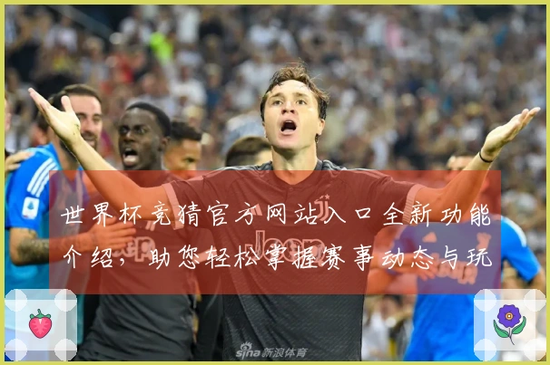 世界杯竞猜官方网站入口全新功能介绍，助您轻松掌握赛事动态与玩法体验