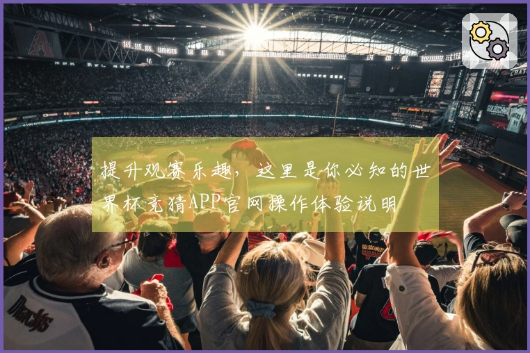 提升观赛乐趣，这里是你必知的世界杯竞猜APP官网操作体验说明